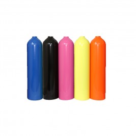 Botella de aluminio personalizable - bloque de 7L Luxfer color - 200 bar