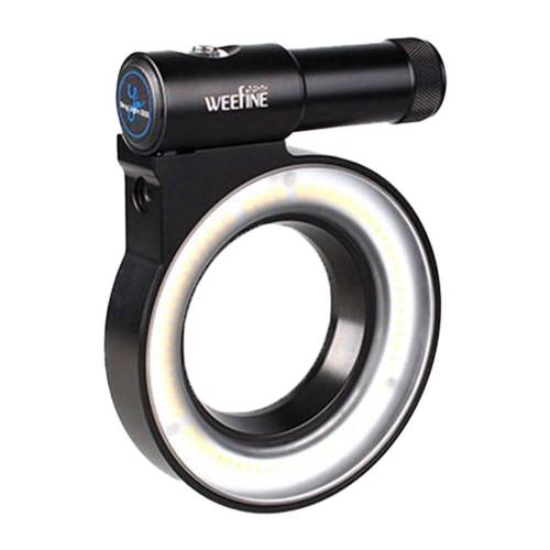 LG1000 underwater flashlight ring light WEEFINE