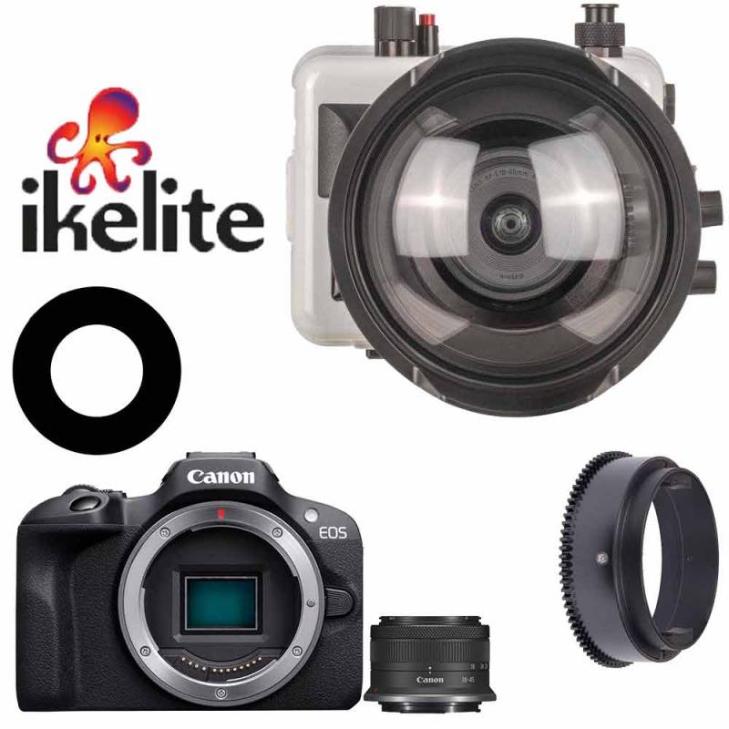 Pack caisson Ikelite CANON EOS R100 + appareil photo CANON EOS R100