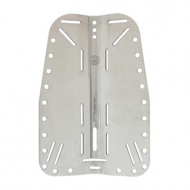 Placa posterior de acero inoxidable OMS