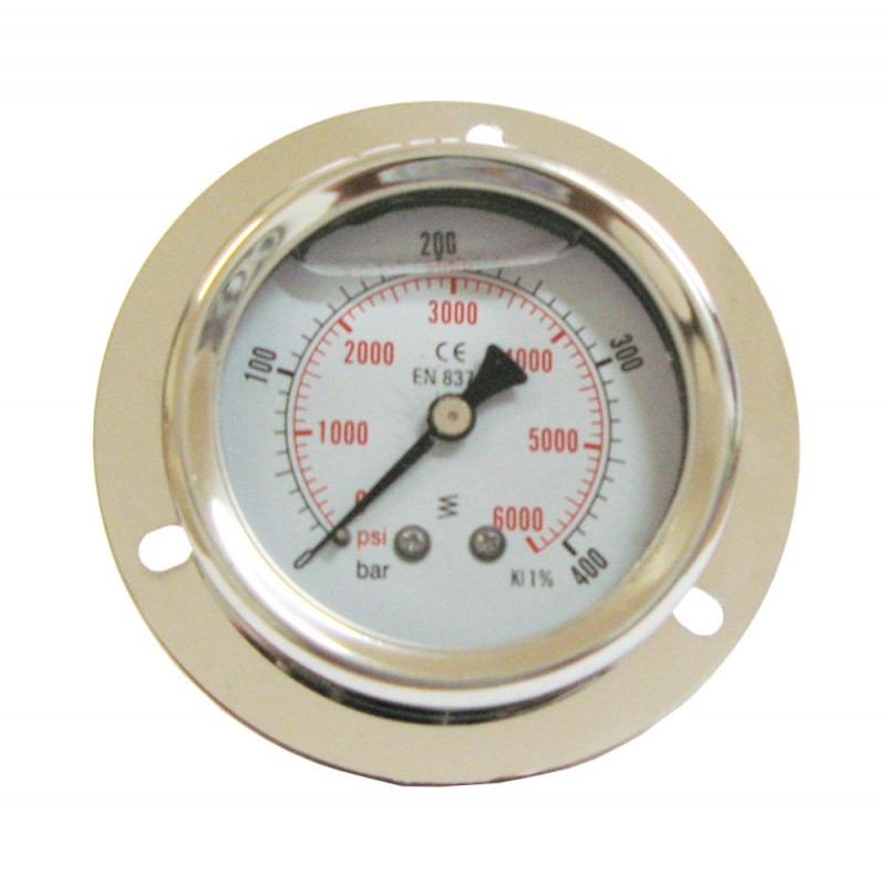 Manomètre contrôleur de pression TIP TOP Quicker de 0.7 à 4.3 bars