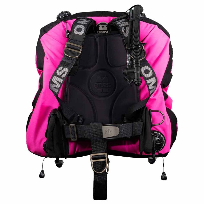 Pack OMS harnais SmartStream signature + wing Deep Ocean 2.0 rose OMS 11818005