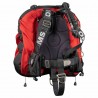 Pack OMS harnais SmartStream signature + wing Deep Ocean 2.0 rouge OMS 11718092