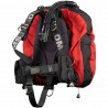 Pack OMS harnais SmartStream signature + wing Deep Ocean 2.0 rouge OMS 11718092