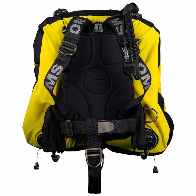 Pack OMS harnais SmartStream signature + wing Deep Ocean 2.0 jaune OMS 11718068