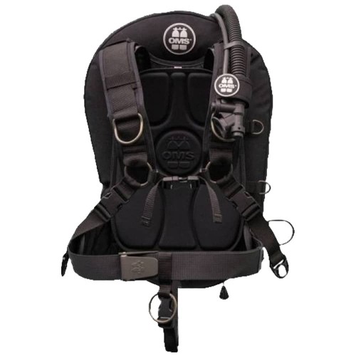 Pack OMS harnais IQ Lite + wing performance mono noir 14,5 kg OMS S11518031