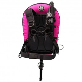 Pack OMS harnais IQ Lite + wing performance mono rose 14,5 kg OMS S11518101