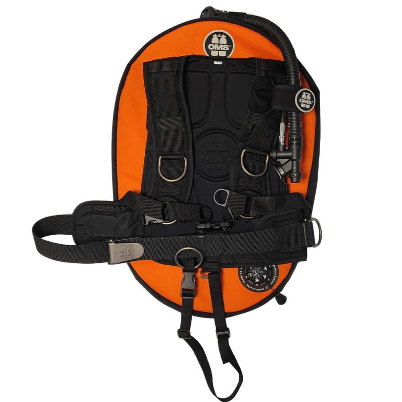 Pack OMS harnais IQ Lite + wing performance mono orange 14,5 kg OMS S11618067