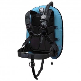 Pack OMS harnais IQ Lite + wing performance mono bleu Miami 14,5 kg OMS S11618079