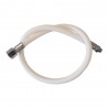 Flexible Miflex MP (moyenne pression) avec raccord 3/8" blanc